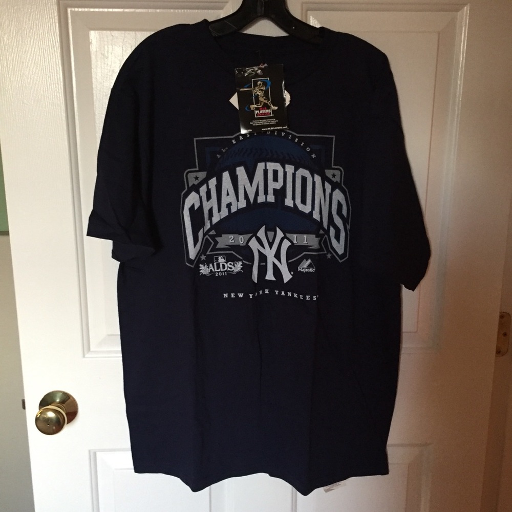 2011 New York Yankees championship tshirt